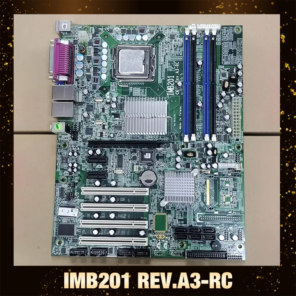 Original For IMB201 REV.A3-RC Equipment Industrial Control Computer Motherboard