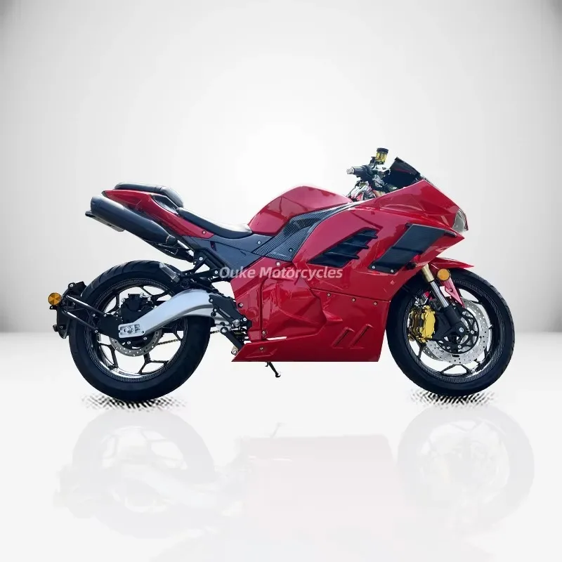 Zuimi الراقية الأزياء سوبر بارد 12000 واط دراجة نارية مع بطارية ليثيوم عالية السرعة الرياضة دراجة نارية كهربائية مع سلسلة مركزية م