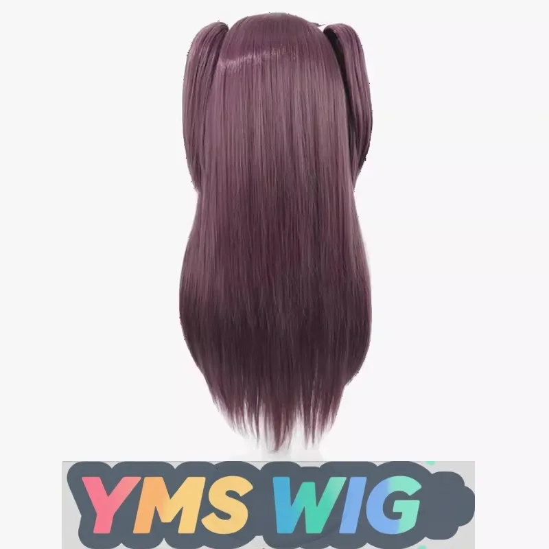 【PARRUCCA YMS】Parrucca cosplay con perle Akoya per diventare una ragazza magica con cuoio capelluto realistico e doppie code di cavallo