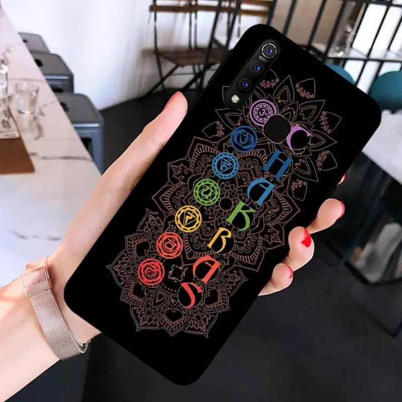 Mandala Chakra Yoga Phone Case for Huawei Mate 20 10 9 40 30 lite pro X Nova 2 3i 7se