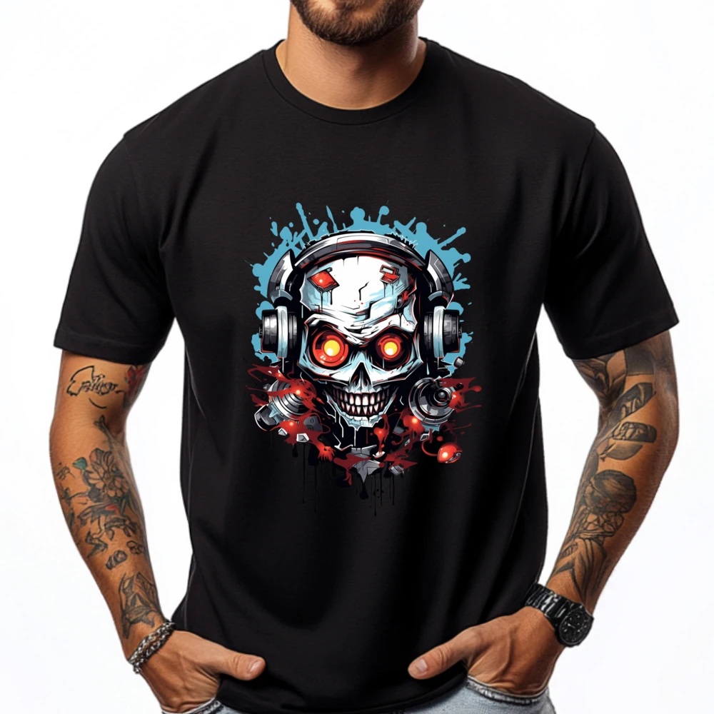 

Metalhead Audiophile Xs Graphic T Shirts Unisex Tee Shirt Men Holidays Blank T Shirt 100℅ Cotton Men's T-Shirts Mardi Gras