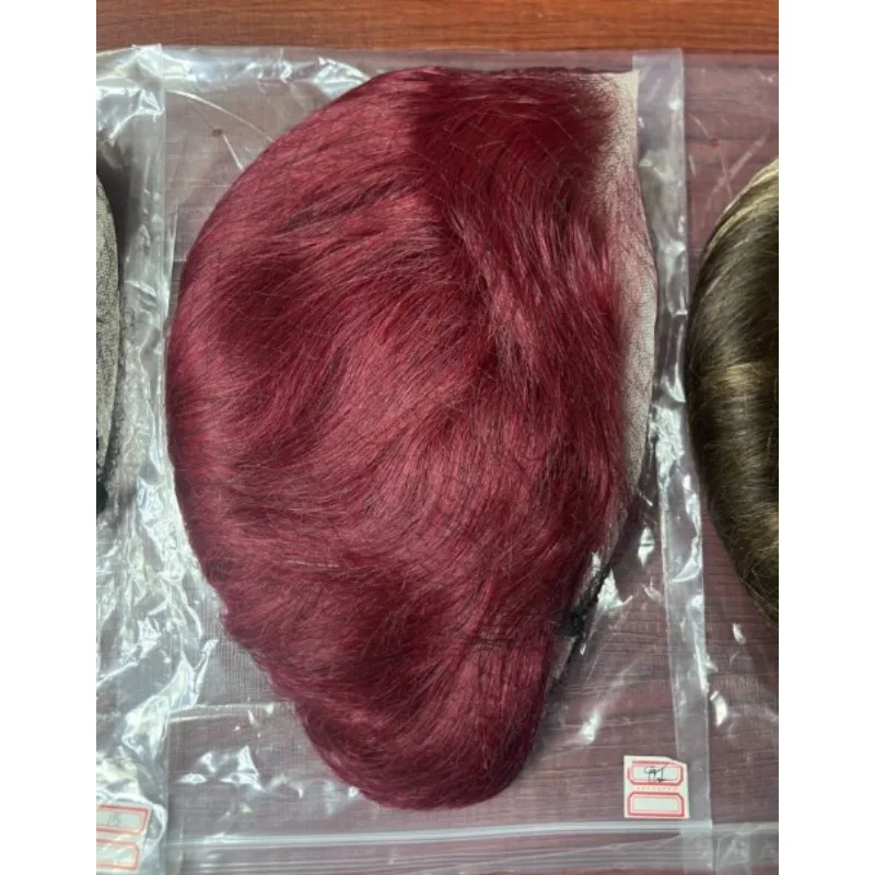 8 Zoll 12A Echthaar 13x4 Lace Frontal Perücke aus Virgin Remy Echthaar, von Ohr zu Ohr, Pixie Cut, kurze, glatte Perücke für den täglichen Gebrauch von Frauen. – Detail 10