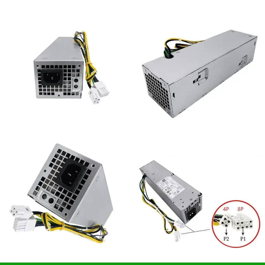 

U55C L255AS-00 D255AS-00 PSU для 3020 7020 9020 T7100 4P+8PIN 255W Источник питания.
