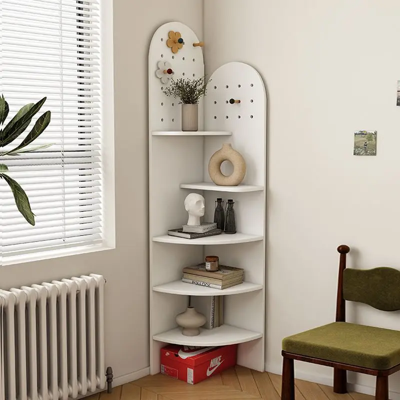 

Simple triangular cabinet, living room against the wall cornercabinet, cornercabinet, small apartment household cornecabinet