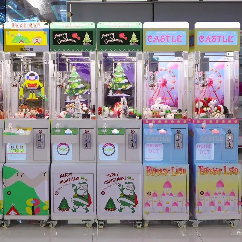 

Игровой автомат TONGRU Mini Claw Crane, маленькая игрушка с монетоприемником, гарантия 1 год в США