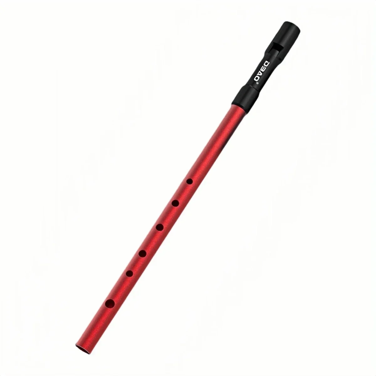 Flauta de estaño con llave D de 29,9x1,6 cm, flauta de tono sonoro dulce, silbato de estaño, silbato de centavo, artesanía tradicional adecuada para principiantes
