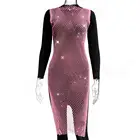 women transparent dress see through party