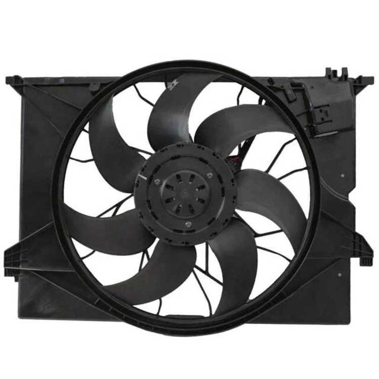 2215000993 2215000493 2215001193 Electric Car Engine Cooling Radiator Fan Radiator Cooling Fan Assembly for  W221 W216
