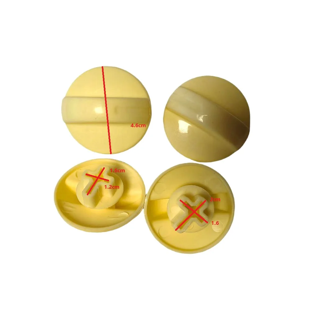 4PCS/Lot Univesal Washing Machine Knob Cross 4.6cm Diameter XN-1216 image 2