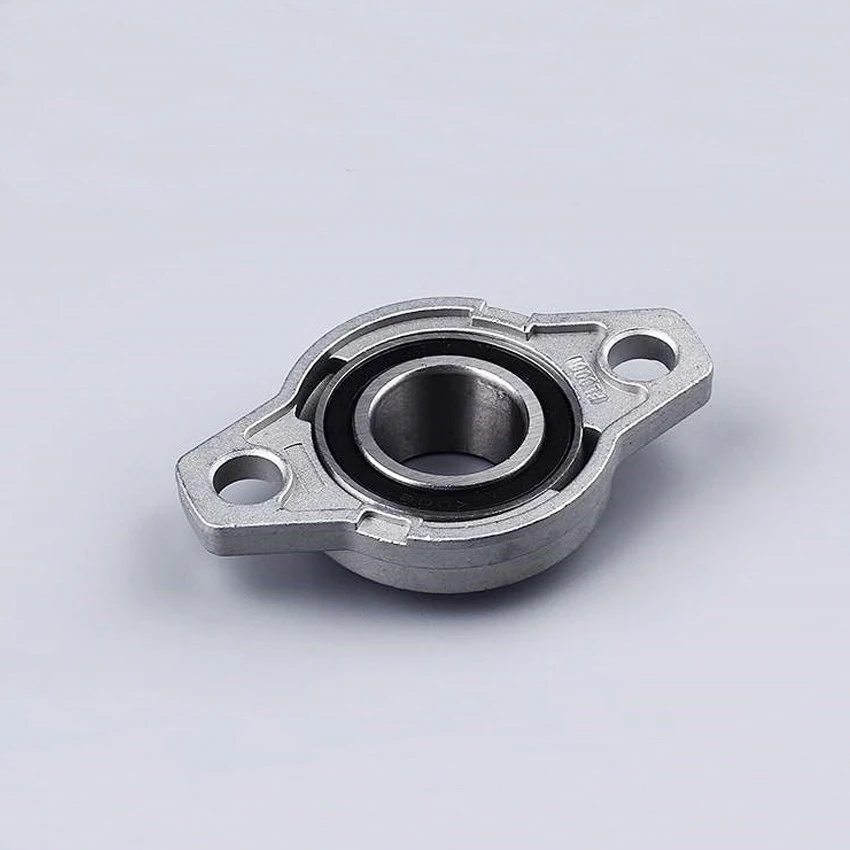 2PCS free shiping Zinc Alloy Pillow Block Flange Bearing Inner Diameter Machinery Seat Belt Bearing KFL004 KFL005 KFL006 KFL007