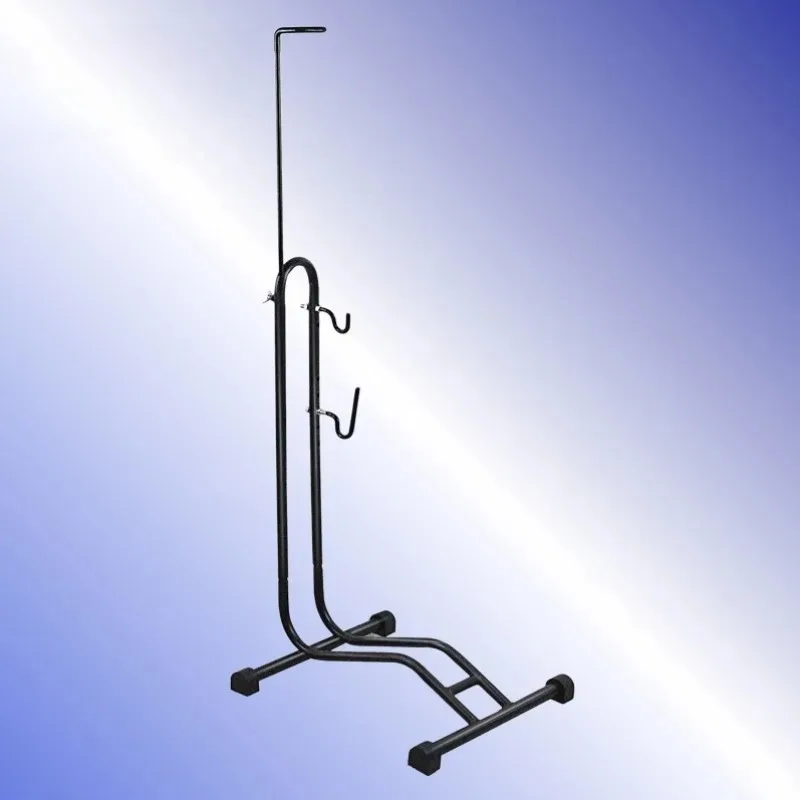 Bicycle parking rack L-type plug-in, maintenance rack three-in-one