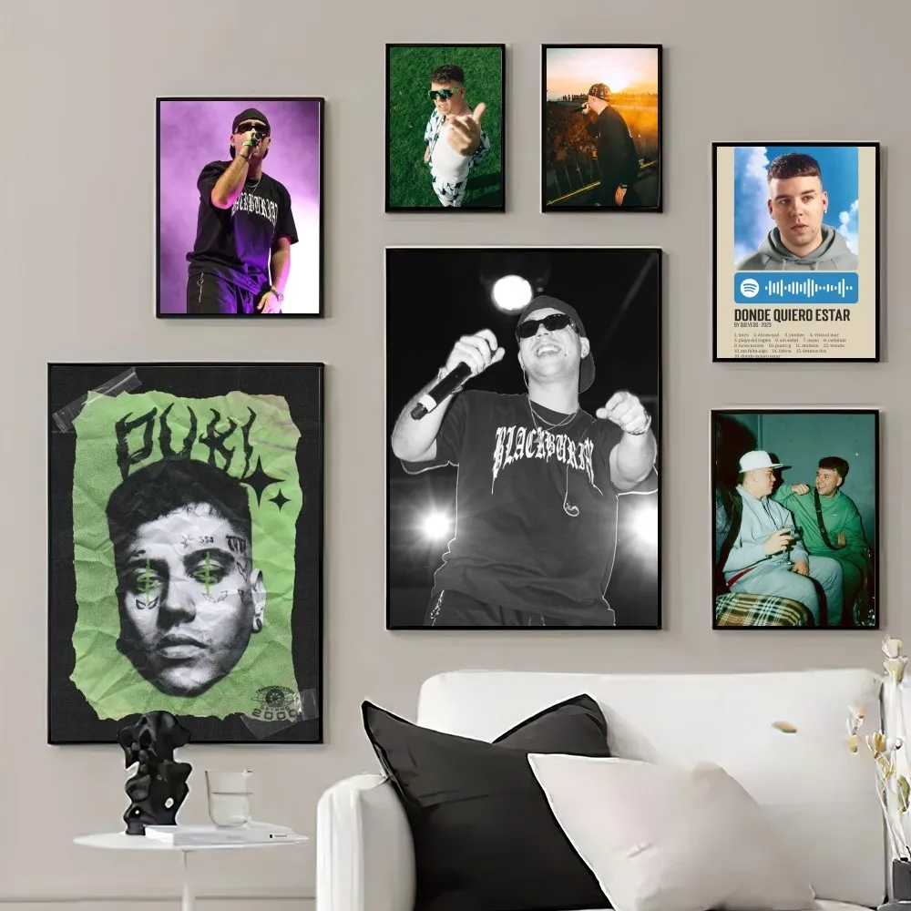 Canvas Painting Rapper Quevedo  Poster Prints Wall Pictures Living Room Home Decoration