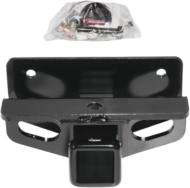 وصلة مقطورة استقبال خلفية من الفئة IV مقاس 2 بوصة، باللون الأسود لـ 2003-2014 دودج رام 1500، 2003-2009 رام 2500/3500 #2