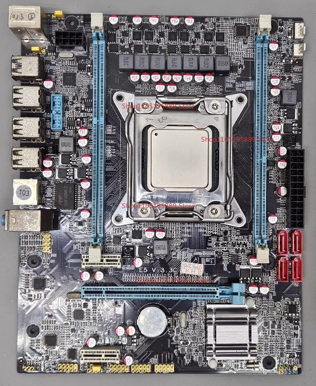 

Материнская плата MATX для X79 E5 V3.3C, интерфейс LGA2011, поддержка процессоров серии Xeon E5