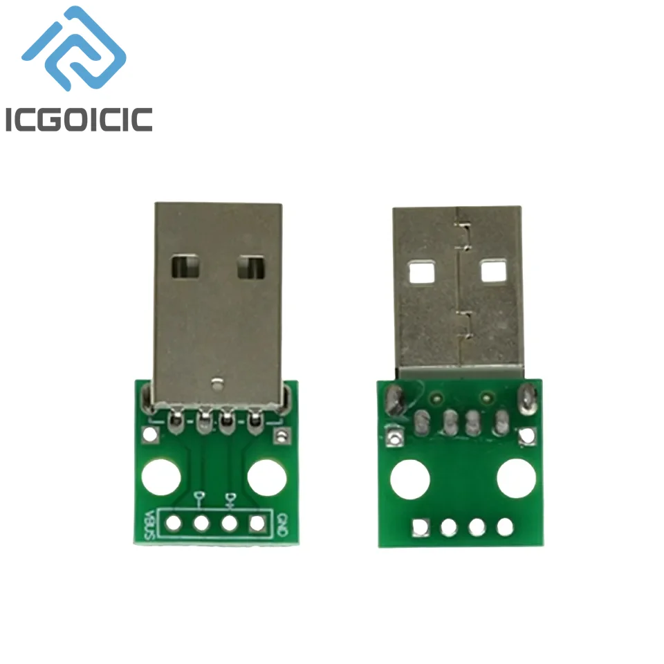 10PCS/Lot MICRO MINI5P Type-C USB To Dip Female B-type Square Interface Printer Mike PCB Converter Adapter Breakout Board image 5