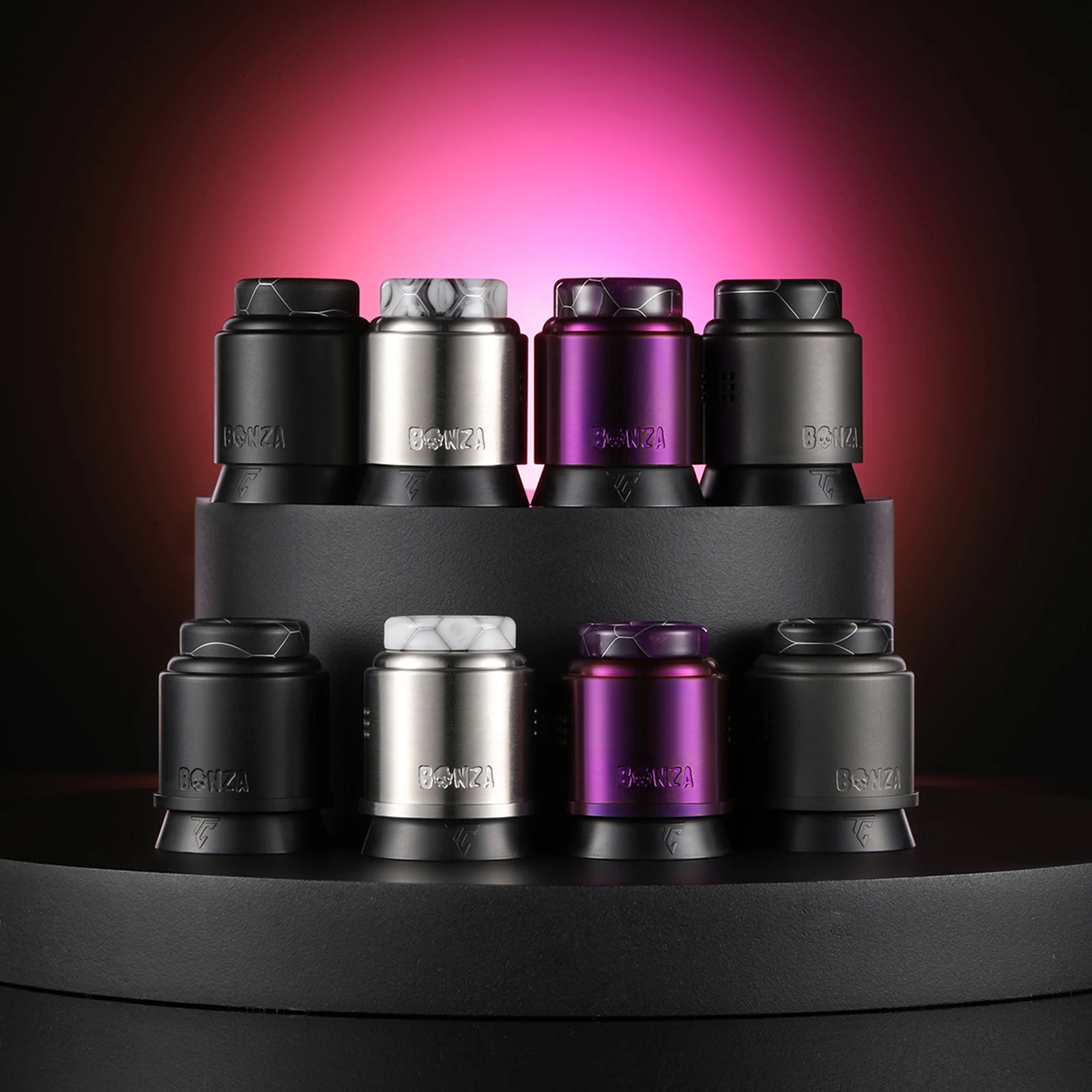 Original ThunderCloud X Bonza Pro RDA Tank 2ml Single/Dual Coil 510/810 Drip Tip Top/Bottom Fill Electronic Cigarette Atomizer - view 5