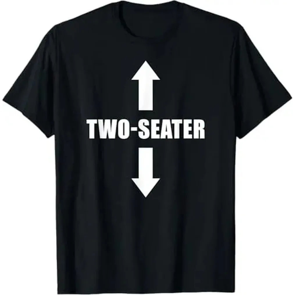 Vintage Two Seater Arrows Funny College Humor Shirt, Funny Mens T-Shirt, Sarcastic Shirt For Men, Funny Saying Shirts, Cool Gift for Him Graphic tees