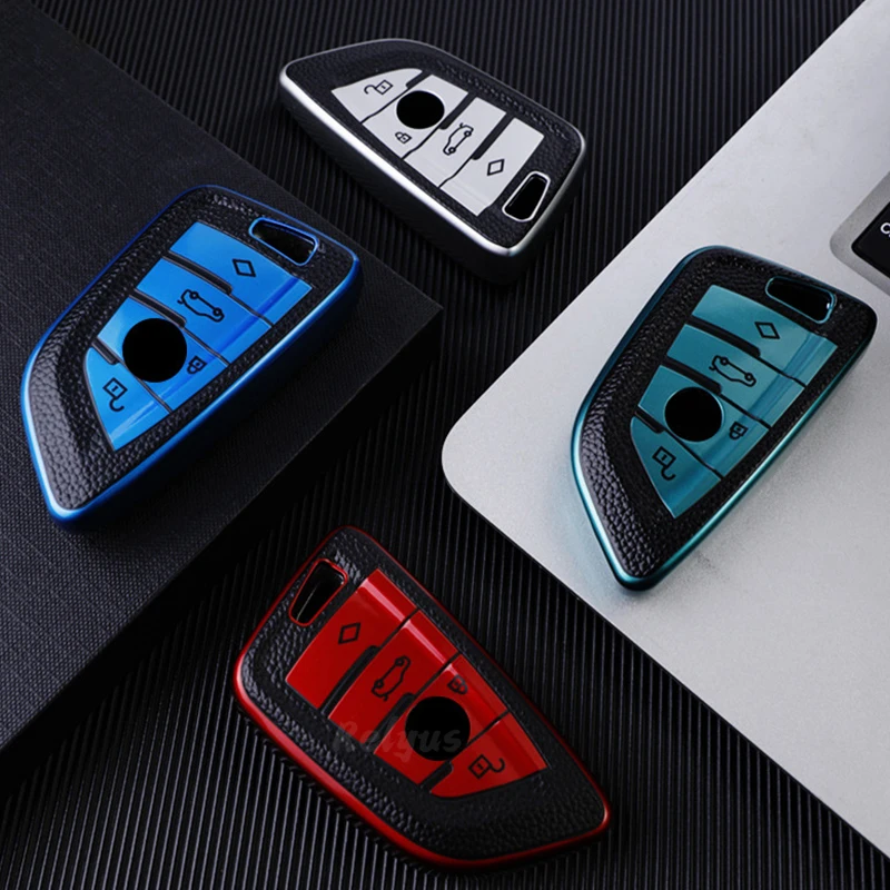 

Car Key Case for BMW X1 F48 X5 F20 G20 3 5 7 Series 1 X3 X4 X6 X7 F10 F15 F16 F25 G01 G02 G05 G11 G30 M3 M4 E34 Car Accessories
