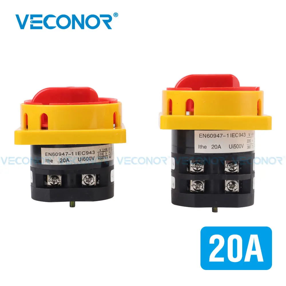 20A Forward Reverse Switch For Wheel Balancer 220V/380V