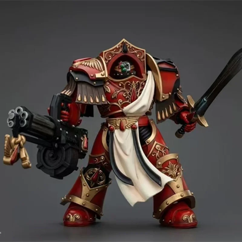 

JOYTOY The Horus Heresy масштаб 1/18 JT00294 Blood Angels Crimson Paladin Ili Herman Assault Cannon 13,6 см экшн-фигурка модель игрушки