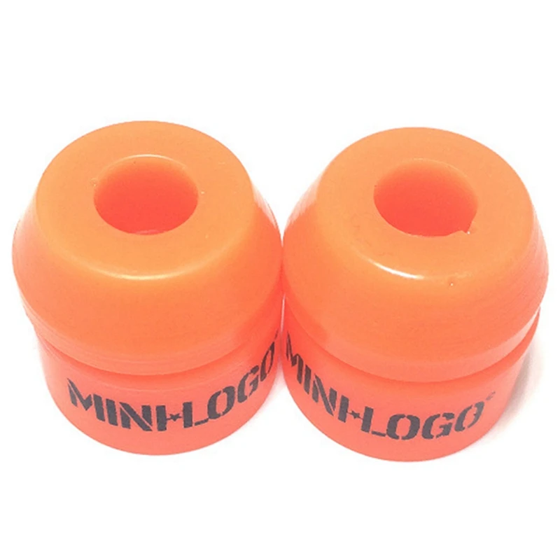 Minilogo Skateboard Shock Absorber 94A Rebound Polyurethane Pad & 80A Frosted Big Wheel Slide Pulley Pouring Wheel