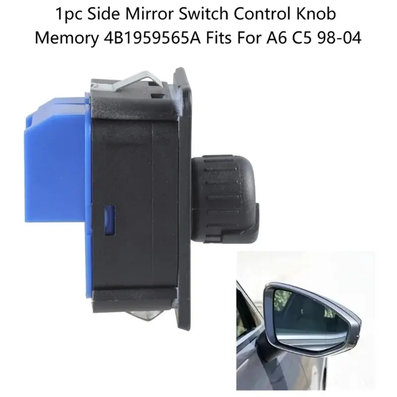 بقوة اكسسوارات السيارات ل A6 C5 1998-2004 4B1959565A نافذة الجانب مفتاح تحكم تعديل الكهربائية زر تصميم دائم #2