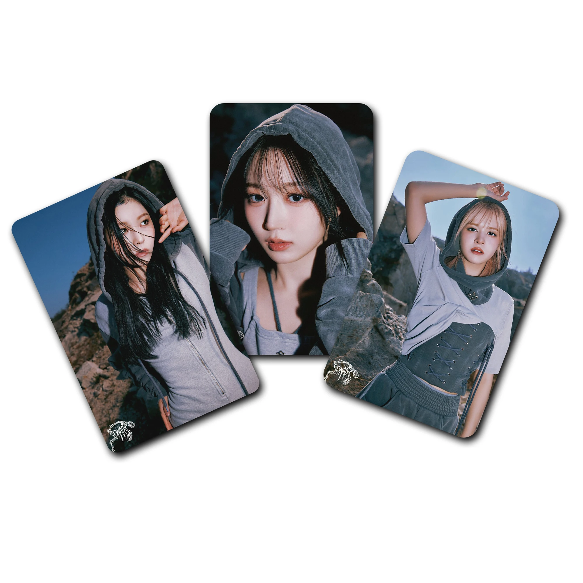 55pcs/set Kpop NMIXX AD MARE Photocards Album Lomo Cards NMIXX Photo Cards LILY HAEWON Kpop Girls Fans Gift