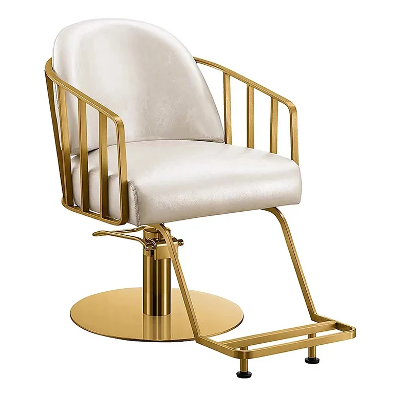 

Custom Size Adjustable Height Barber Chairs Prices Salon Chair for Hair Stylist