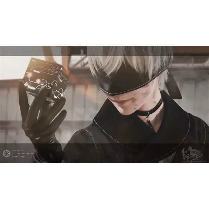 NieR Automata 9 S 2B Cosplay Props White Light Black Box YoRHa No.9 S No.2 Type B Magic Cube MN1