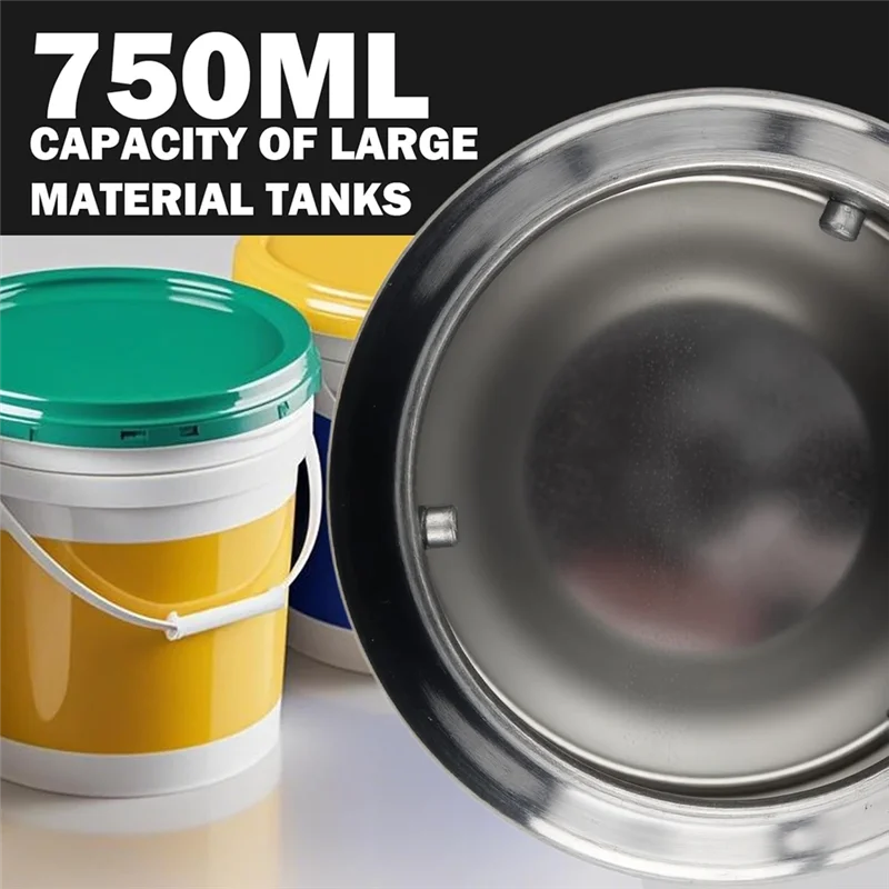 Пистолет-распылитель ABNO с канистрой для жидкости, под покрытие на входе NPS 1/4 дюйма, жидкая пленка для распыления прорезиненного подшерстка и покрытий