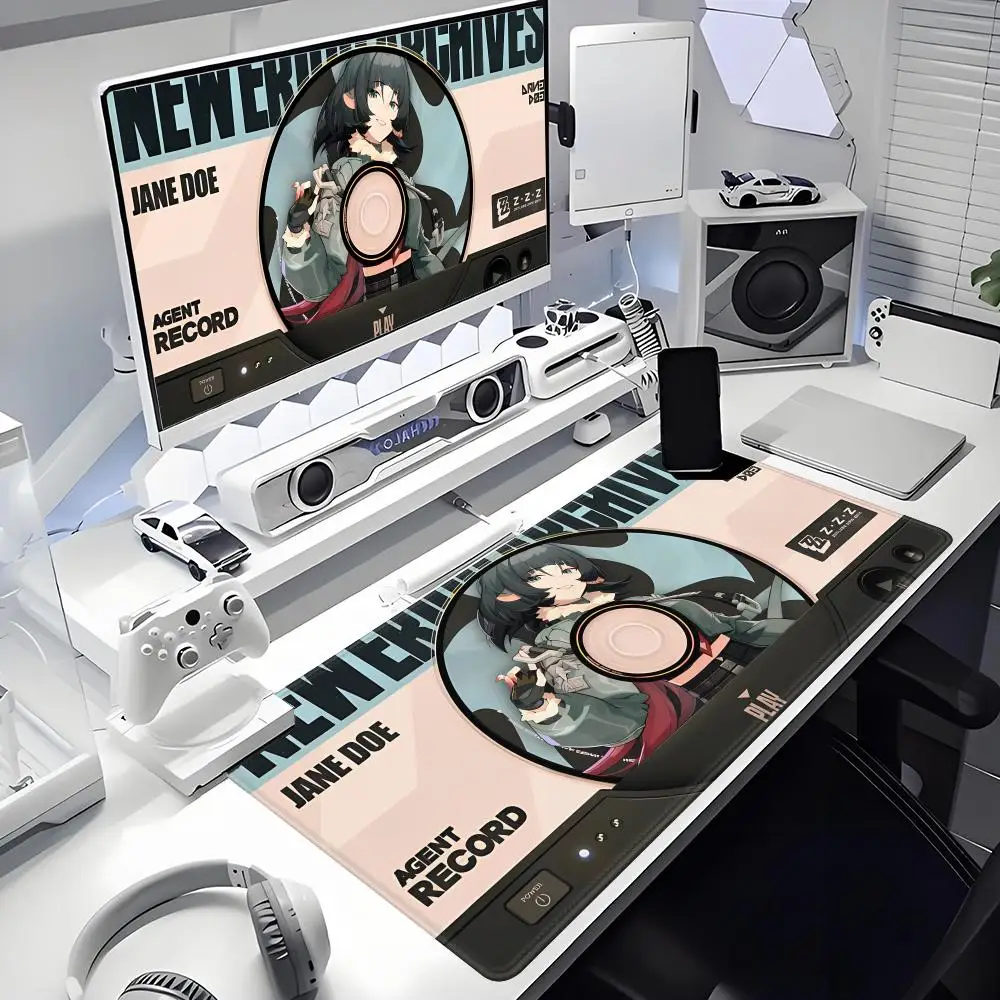 

Zenless Zone Zero Game Красивые узорыОфисный коврик для компьютерного стола Настольная клавиатура Большой коврик для мыши Подушка для ноутбука Нескользящий декор