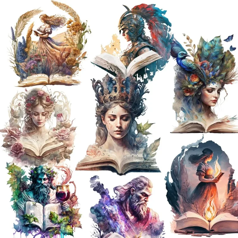 

1 Set Cute The Book of Olympus Stickers Crafts Scrapbooking Planner Journal Stationery Vintage Diy Ablum Diary Stationary