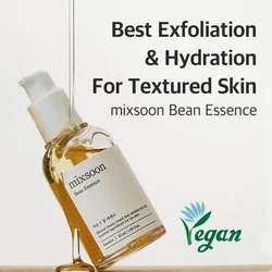 Mixsoon-Essence de haricot vegan d'escargot pour le visage, exfoliant, produit de soin de la peau, peau de verre, 50 ml, cfKorean