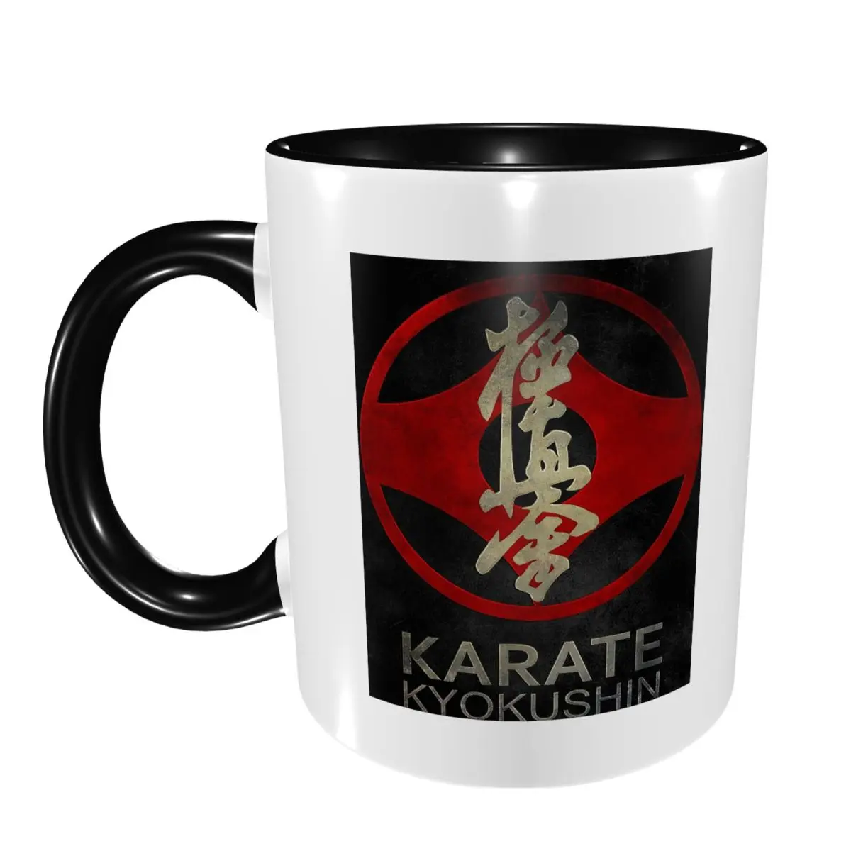Kyokushin Karate Bushido Values Mug Funny Ceramic Coffee Cups Tea Mugs Milk Cup Drinkware Gift for Woman Man