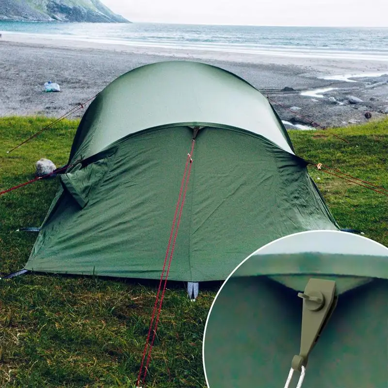 Clipes de fixação de lona, 10 peças, clipes de lona ajustáveis com bola, cabo elástico, cobertura de toldo de piscina ao ar livre, braçadeira segura multiuso para