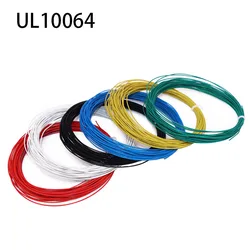 10M/20M/50M UL10064 FEP Wire 26/28/30/32/34/36/40AWG PTFE Plastic Ultra Fine Micro Wires Solder Tinned Copper Cable