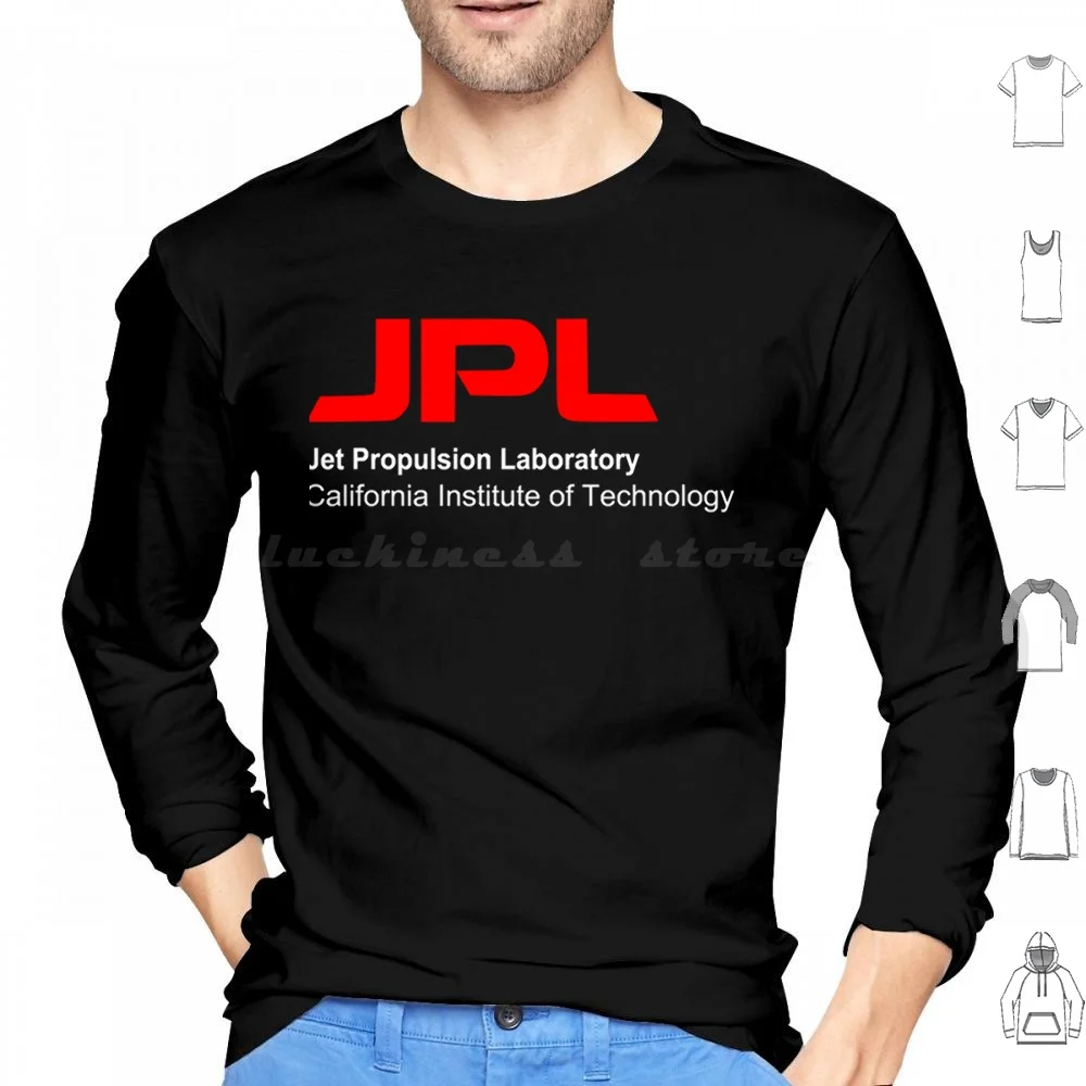 Jet Propulsion ( Jpl ) Logo Hoodies Long Sleeve Jet Propulsion Jpl Logo