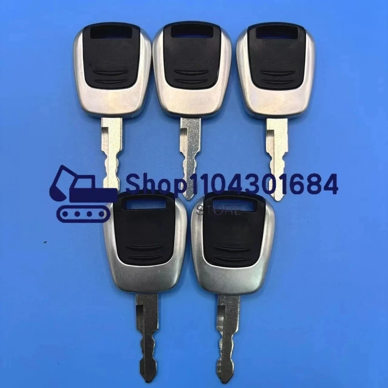 2/5/10/15PCS Modern Excavator 60 / 80 / 150 / 215 / 305-9 Ignition Key 21Q4-00090 Ignition Key for Excavator R200-9 Engine