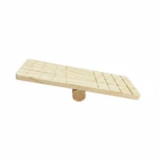 Small Pet Hamster Toy Wood Seesaw Climbing and Balancing Industrial Play Equipment for Hamster Toys