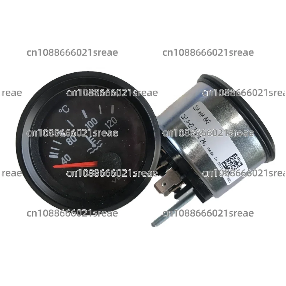 

VDO Water Temperature Gauge 310 040 002 Coolant Temperature 310040002 120°C 52mm 24V 310 040 002