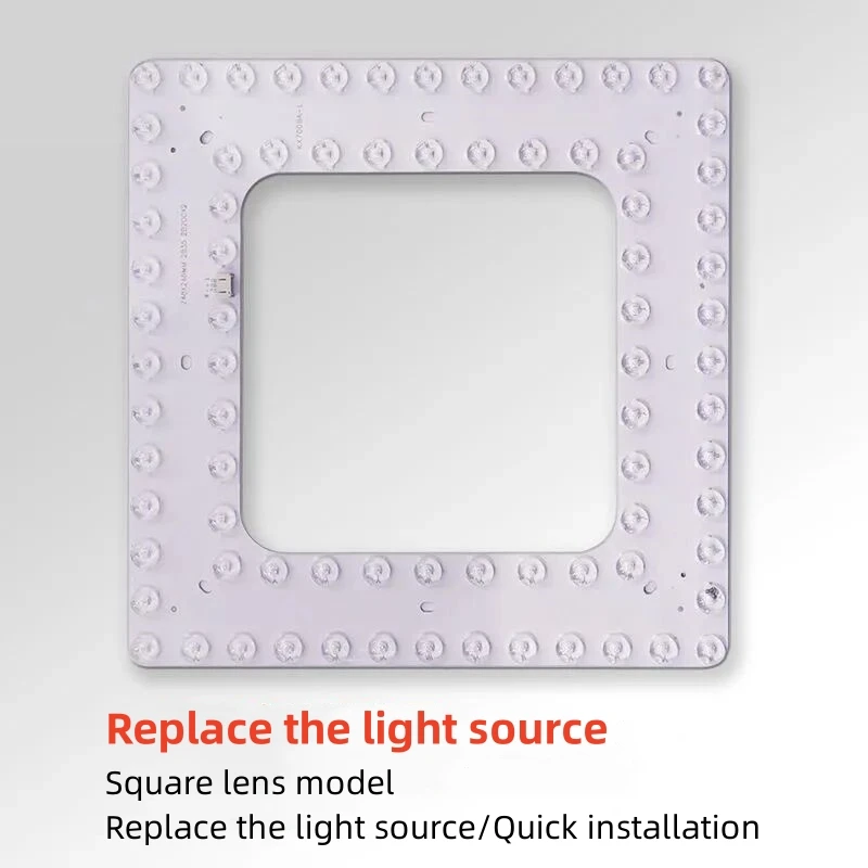 Pannello LED da 30 cm 80-220V Sostituzione plafoniera Modulo LED Quadrato 80W Kit scheda luce retrofit LED per plafoniere