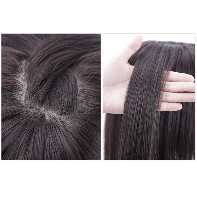 Synthetic Hair Wigs MidLength Hair Wigs Hairpiece for Women Fashion Straight Wigs HairPiece Fashion Straight Wigs Haircover