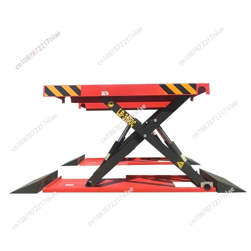

Car Lift LIBA 4000kg (8800lbs) Hydraulic Garage Portable Car Lifting Machine Scissor Car Lift for Auto Repair Garage