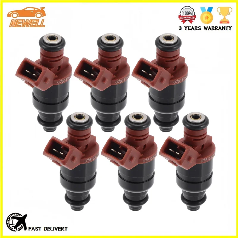 4/6pcs 078133551BA Fuel Injector For Audi A4 A6 Quattro Volkswagen Passat Variant Santana 2.8L 1998 -2005 3.0L Skoda