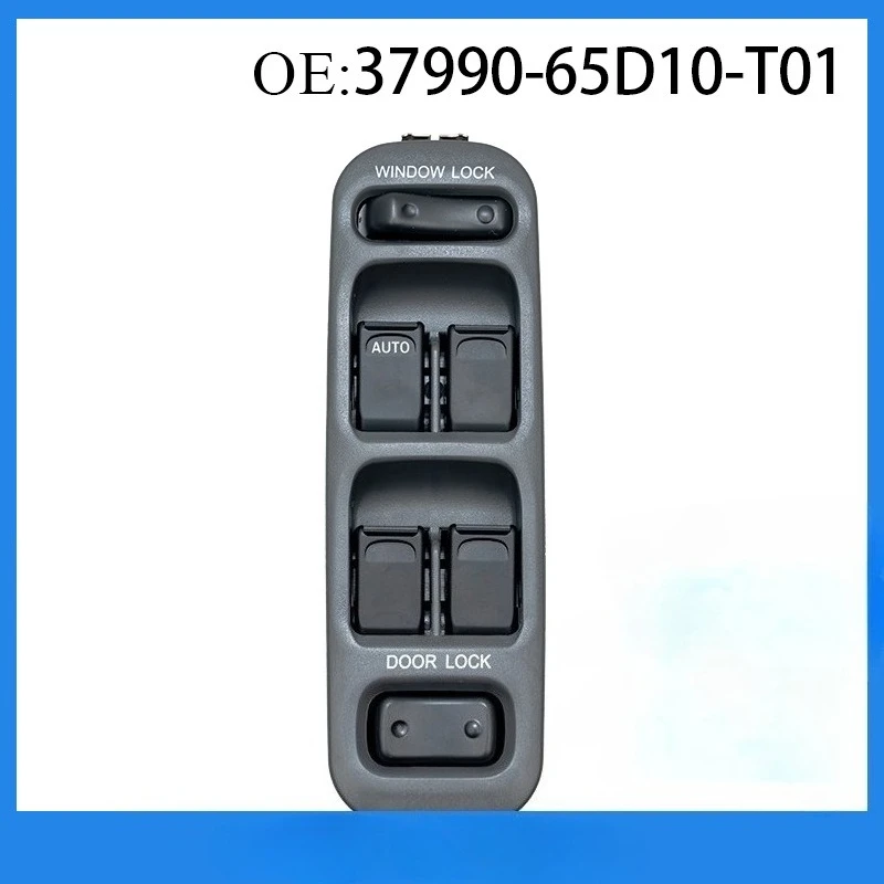 37990-65D10-T01 Interruptor de control de ventana eléctrica delantera izquierda 3799065D10T01 apto para Suzuki Grand Vitara AM-33968442