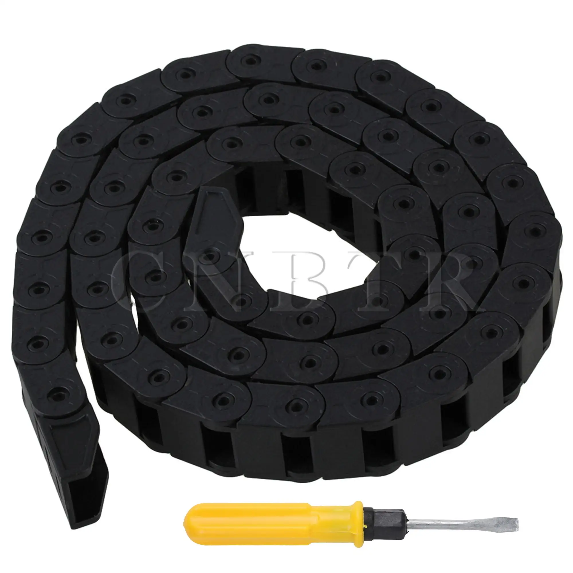 

CNBTR R28 0.39x0.59 Inch Flexible Bridge Drag Chain Cable Wire Carrier 1M