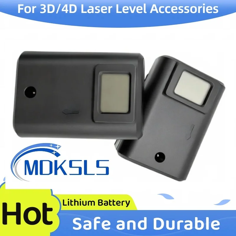 3000mAh Laser Level Lithium Battery Chargeable High Power Digital Battery for 8/12 Line/16 Line Strong Green Laser Level Tool