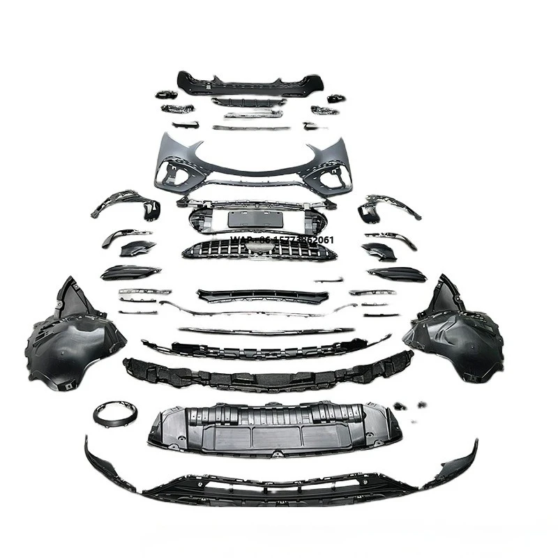 

for 23-25 GLC X254 Modified GLC63AMG Surround Upgrade Front and Rear Bumpers Center Grille Rear Lip Tailgate