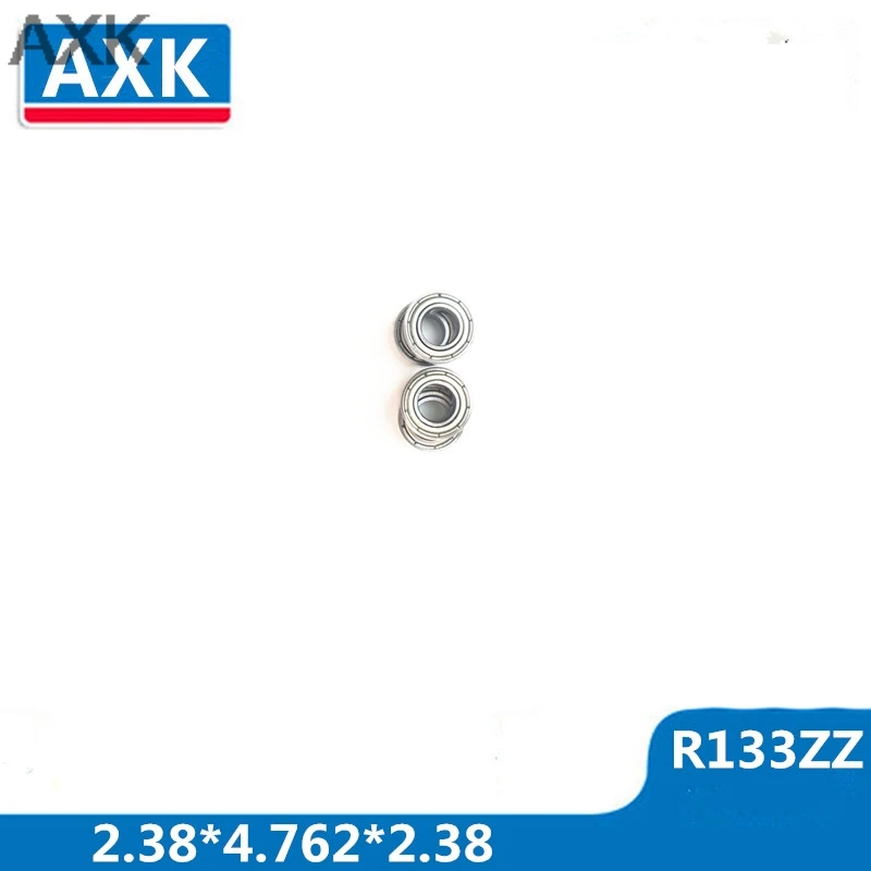 AXK R133zz Bearing ABEC-3  2.38*4.762*2.38 mm Deep Groove R133 Z ZZ Ball Bearings 3/32