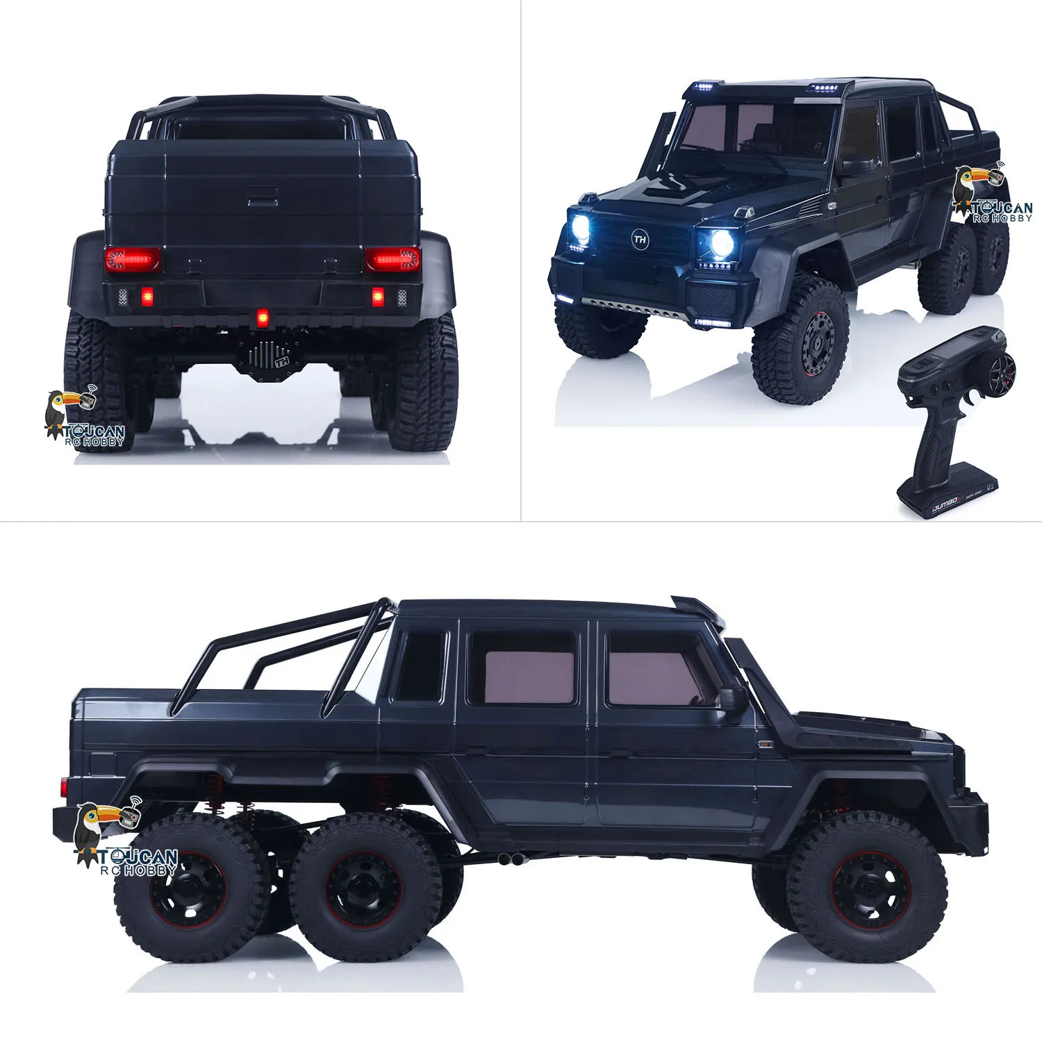 

1/8 тяговый хобби с дистанционным управлением внедорожник KM6 6WD RC Rock Crawler автомобиль независимые замки оси матовый мотор модель освещения